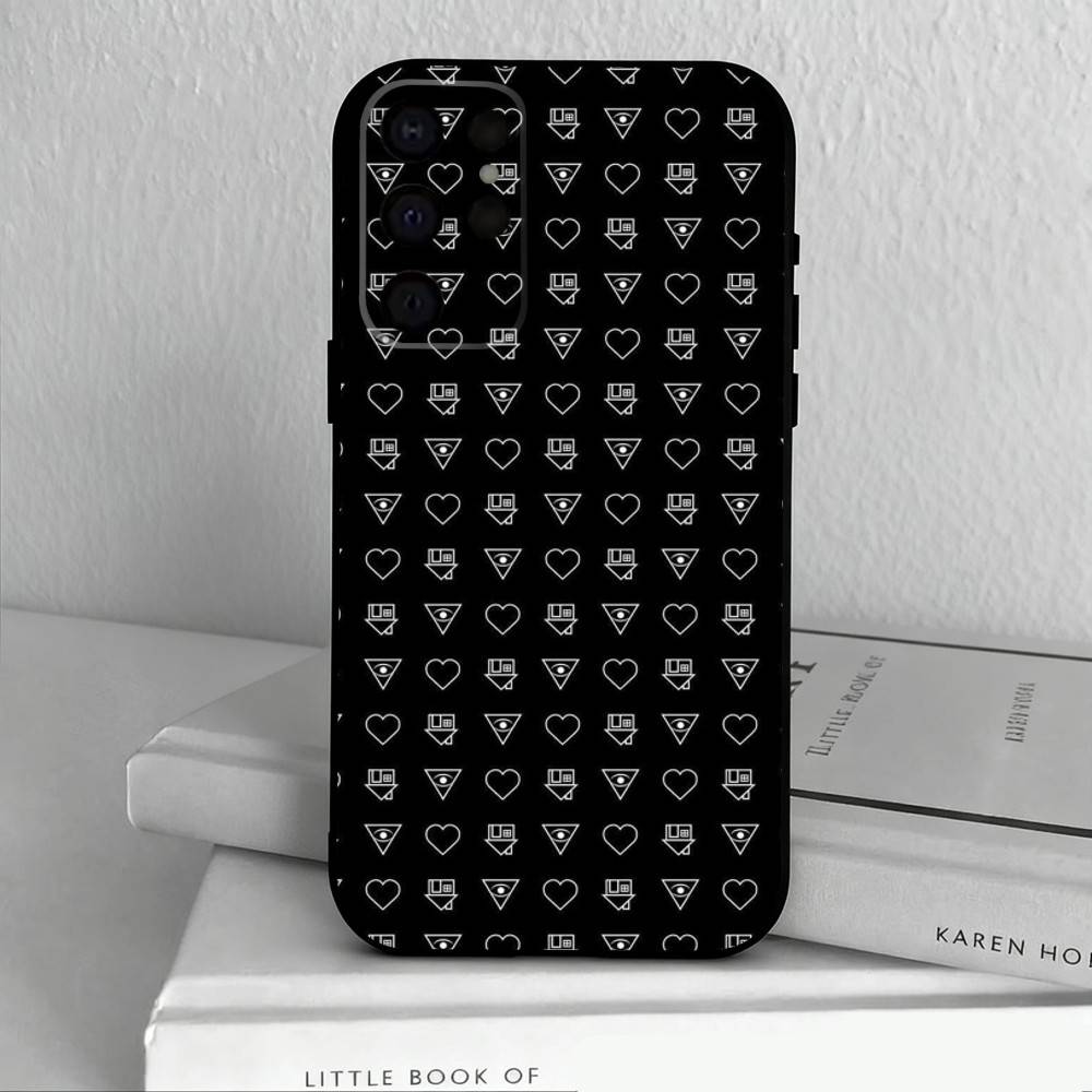 Чехол для телефона Band NBHD The N-Neighbourhood-D для Samsung S25,24,23,22,30,21,10,9,Ultra,Plus,Lite,FE,4,5 G Мягкий черный чехол