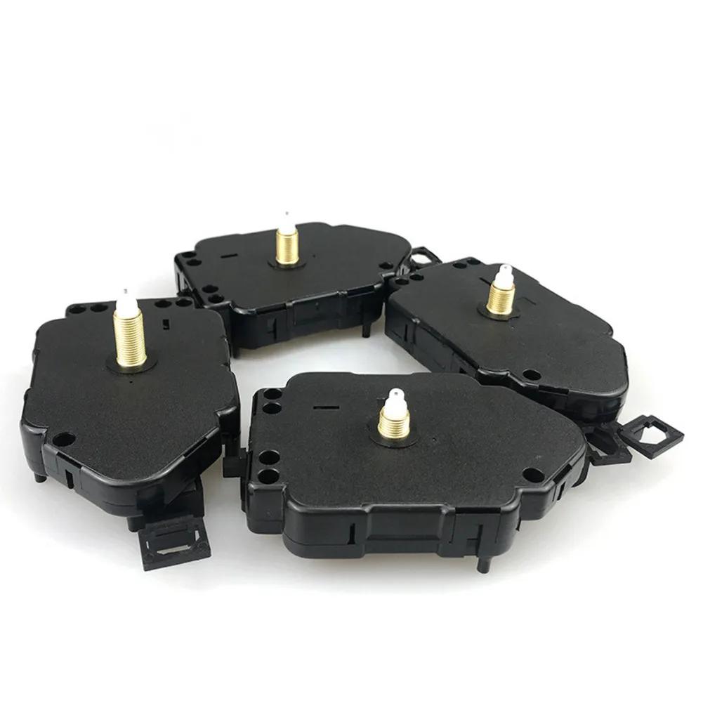 6168 Black Swing Clock Movement For Wall Clock Assembly DIY Projects Includes All Hardware Shaft 23.5mm Thread 15mm