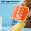 Форма для льда с крышкой Силиконовые формы для льда для морозильной камеры Штабелируемая Большая квадратная форма для льда для коктейлей, сока, кофе 4 ячейки Форма для приготовления кубиков льда