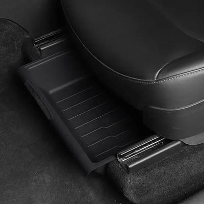 Для Tesla Model Y ящик для хранения под сиденьем, органайзер для автомобильного сиденья, держатель ящика под сиденьем для Tesla Model Y, внутренний лоток