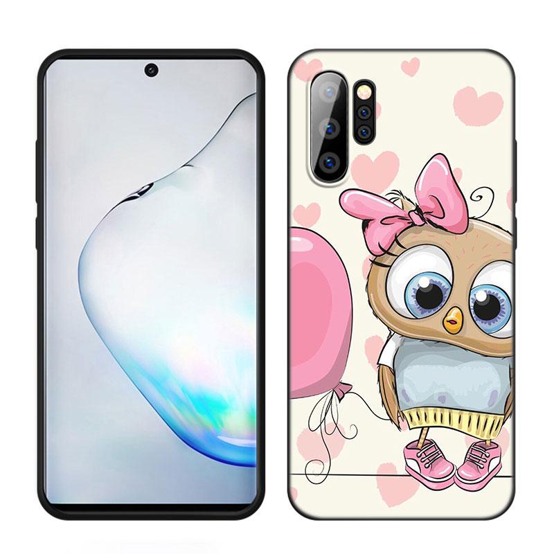 Милый чехол для телефона с изображением совы для Samsung M30 M31 S Note 10 Lite 20 M04 M13 M32 M14 M23 M33 M34 M42 M52 M53 M54 M11 M12 M21 M22