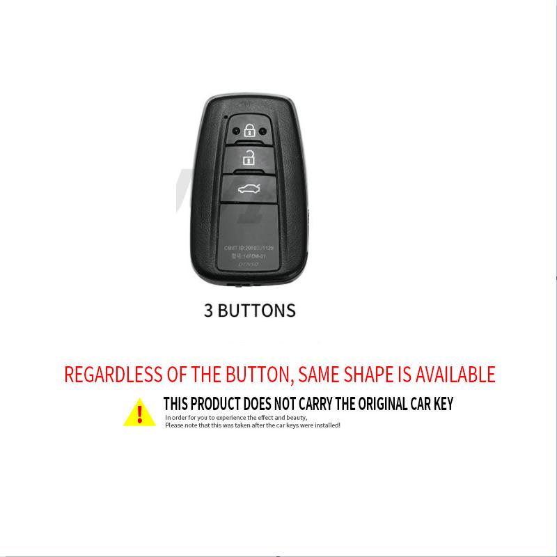 New TPU Car Key Case Cover Protect Shell Bag For 5EHG Prius Camry Corolla CHR C-HR RAV4 Altis Land Cruiser Prado Accessories JHE3