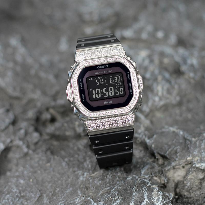 Casio Унисекс ЧЕРНЫЕ ЧАСЫ СЕРИИ DIGITAL GW-B5600BC-1B(Watch4--)