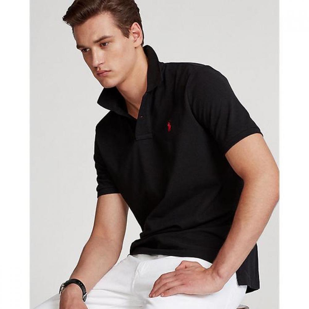 Polo Ralph Lauren Mens Classic Fit Mesh Polo Shirt Mnpokni1n820338001