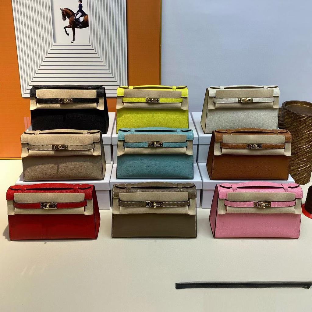 Wholesale New Generation Simple Small Square Bag Single Shoulder Oblique Span Portable First Layer Cowhide Women's Bag Sewing Line