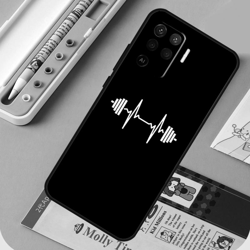 Чехол для бодибилдинга, тренажерного зала, фитнеса для Oppo A96 A76 A16 A94 A74 A54 A15 A18 A38 A58 A78 A98 A40 A60 A80 A57 A17 A77 A5 Pro