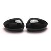 For Fiat 500 GRANDE Punto 2012- Black Door Wing Mirror Cover 735452185 735452186 For EVO DAL Car Exterior Accessories