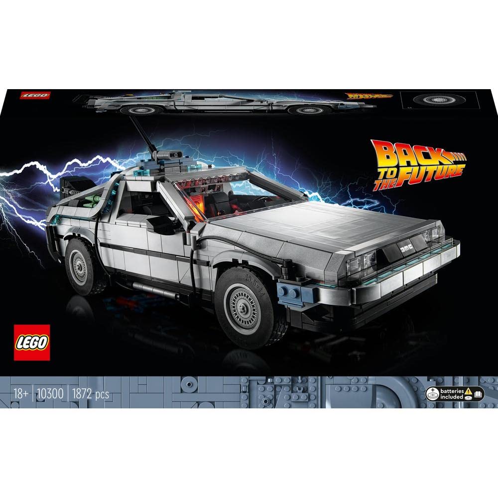 LEGO 18 лет Назад в будущее Delorean 10300 Официальный дистрибьютор внутри страны (LEGO) ~ DMC-12