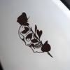 Half Skull Rose Creativeandfunny Stickers For Cartoon Fansandloverhigh Quality For Car Trucks Motorcycles Andlaptops