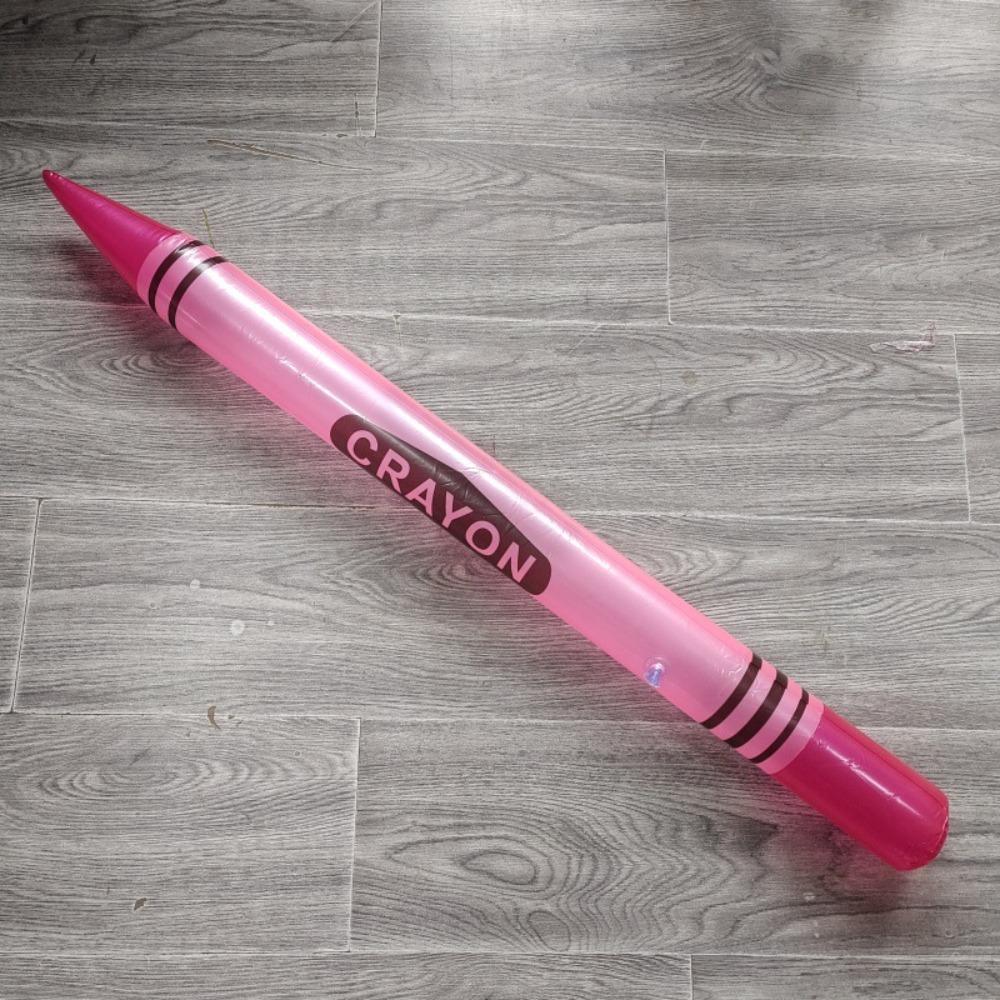 High Quality PVC Inflatable Pencil Jumbo Party Gift Neon Crayon Cute Lightweight Decorations Prop