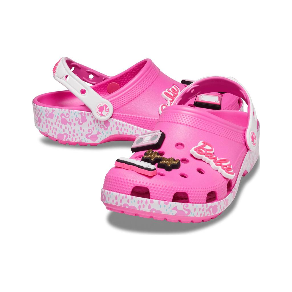 Кроссовки Barbie x Crocs Classic Clog Электрический розовый Унисекс 208817-6QQ