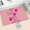 The P-Pink P-Panther Floor Mat Rectangle Anti-slip Home Soft Badmat Front Door Indoor Outdoor Mat Hotel Decor Mat