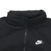 Nike Спортивная куртка с логотипом, складным капюшоном и воротником-стойкой. Мужские куртки черного цвета CU4310-010