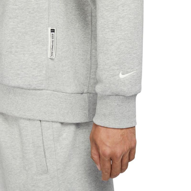 Nike Стандартная мужская толстовка DRI FIT Серая FZ0221-063