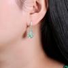Bolaijewelry Натуральный зеленый гранат-цаворит, драгоценный камень, серьги из стерлингового серебра 925 пробы, изысканные украшения для женщин, подарок маме