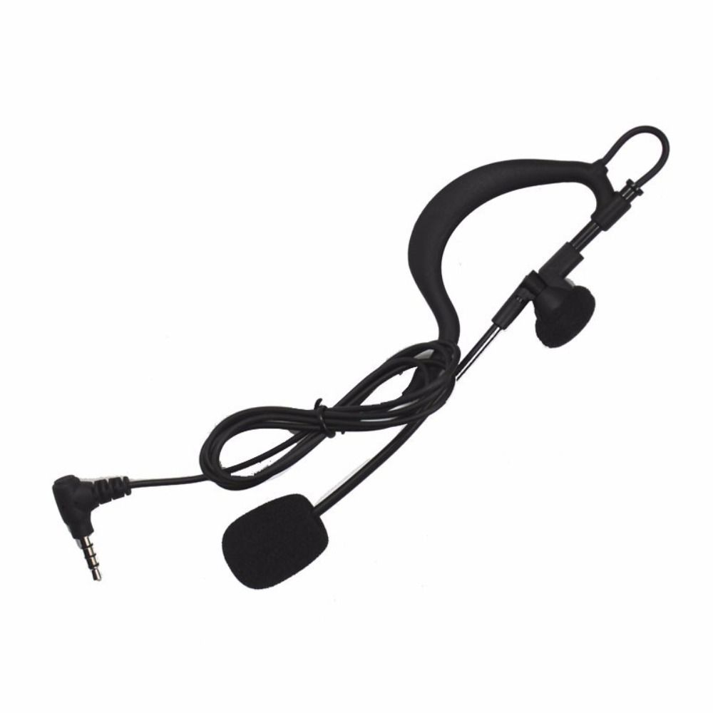 Ear-hanging Football Referee Headset 3.5mm Jack For EJEAS Earphone Bicycle Motorcycle