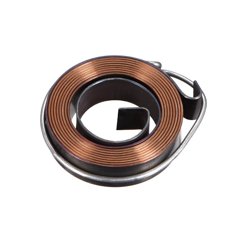 Drill Press Return Spring Quill Spring Feed Return Coil Spring Assembly Blackening Expand Length 680-1800mm Spring OD 34-66mm