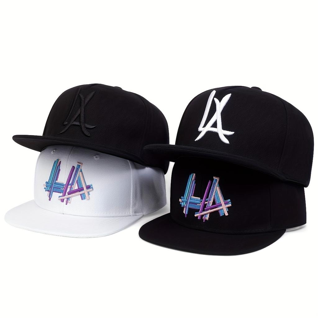 Модная бейсболка в стиле хип-хоп с вышитыми буквами Snapback Hat для взрослых Кепки в стиле хип-хоп для отдыха на открытом воздухе Регулируемая кепка