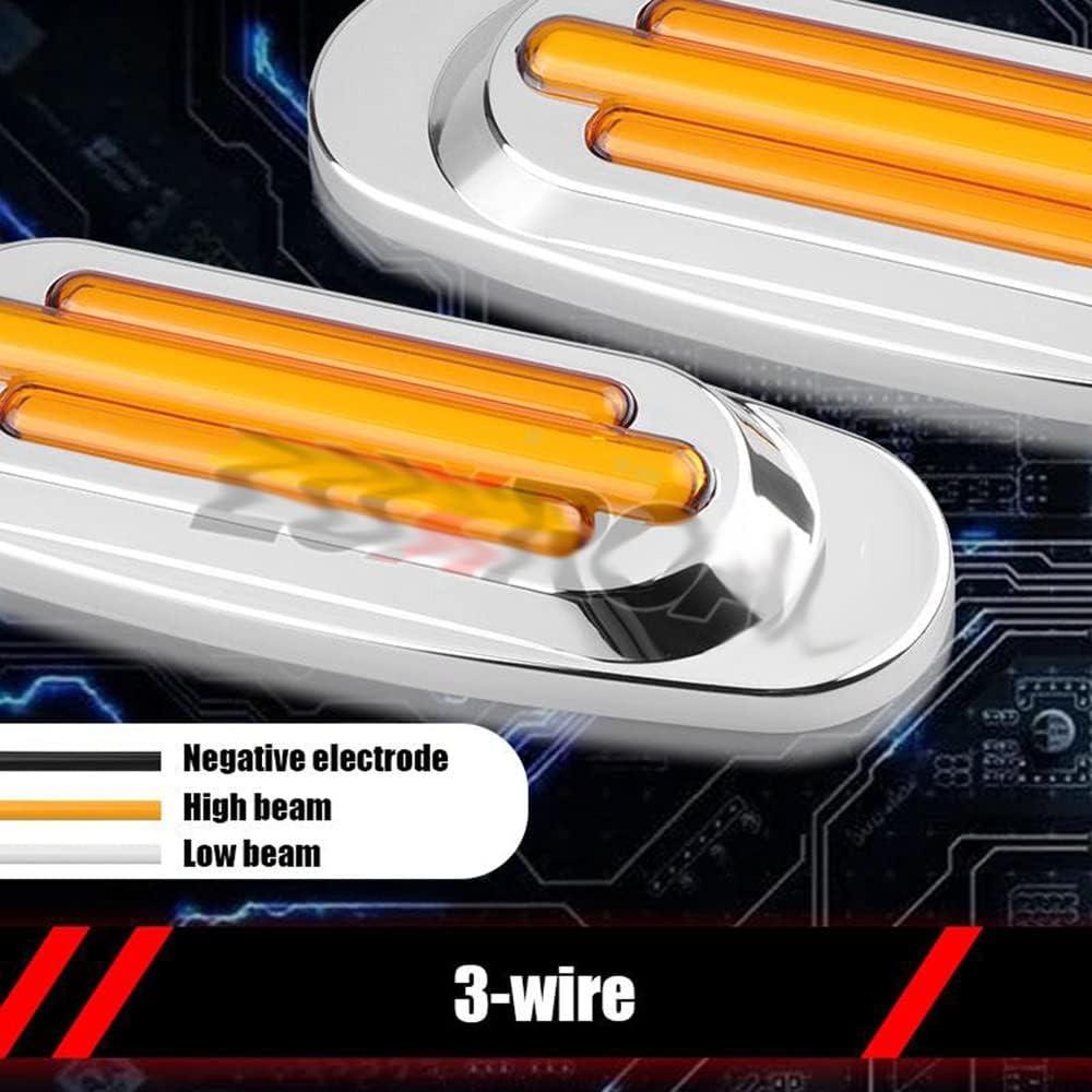 20 шт. Светодиодный габаритный фонарь прицепа, габаритный фонарь прицепа, фонарь прицепа, хром, 12 В 24 В, 16 светодиодов, указатели для грузовиков, задние фонари