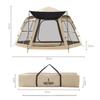 Hodtown Outdoor Hexagonal Blackout Camping Tent