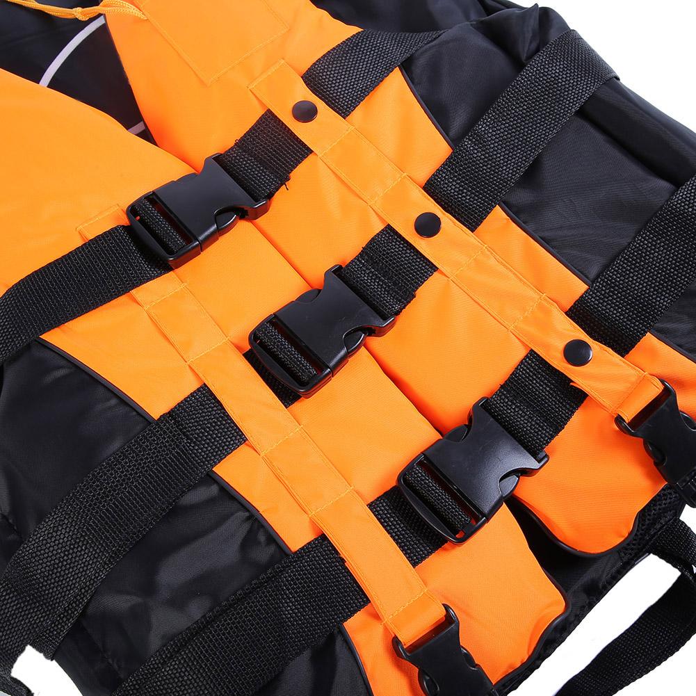 Детский спасательный жилет из полиэстера   Жилет для плавания, рафтинга, катания на лыжах(Оранжевый М)