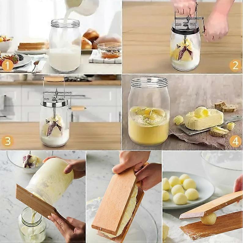 Стеклянный маслобойка Silic для дома с новым