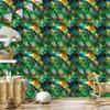 Ink Green and Bottle Green Wallpaper for Living Room and Bedroom 50x1000