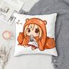 Декоративная квадратная наволочка с двусторонней печатью Himouto Umaru-chan для дивана, гостиной, домашнего декора