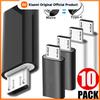 Xiaomi 1-10 шт. Адаптер Type C (папа) на Micro USB (мама) OTG Конвертер Micro-B на USB-C Разъем Адаптер для кабеля зарядного устройства телефона Для Samsung