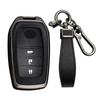 Toyota Exclusive Key Case Key Holder Key Cover Leather Aluminum Alloy Genuine TOYOTA Corolla Camry New RAV4 Sienta NSP172G NSP170G Yaris Cross 2020