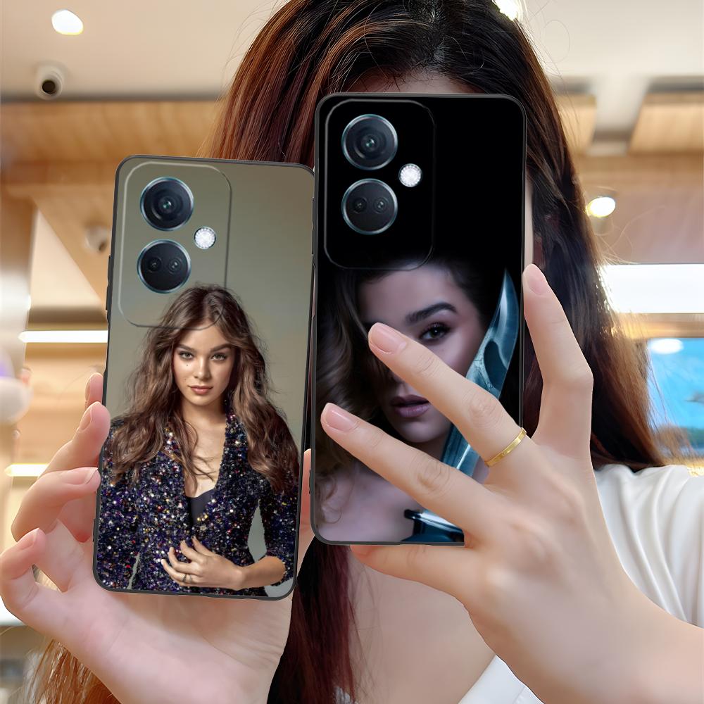 Hailee Steinfeld Matte TPU Mobile Phone Case for OPPO Find X9 X8 X7 X6 X5 X3 X2 Plus s Pro Ultra Lite Colorful Printing Cover