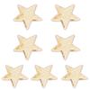 7Pieces Colorful Sequined Star Patches Clothing Craft Materials Fabric Applique For Hairclip And Craft Applications