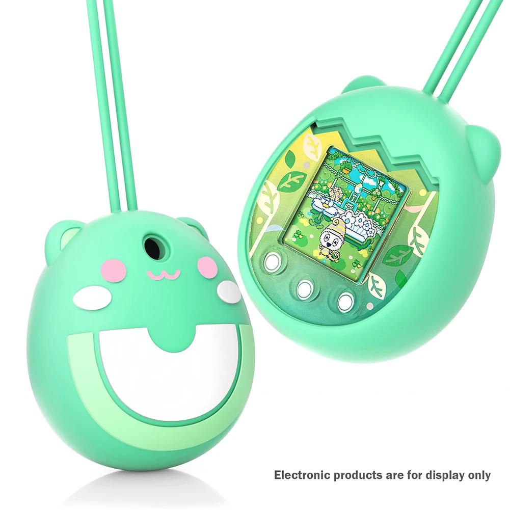 Защитный силиконовый чехол для Tamagotchi Pix с ремешком. Защита от царапин для электронного устройства для домашних животных Tamagotchi Pix.