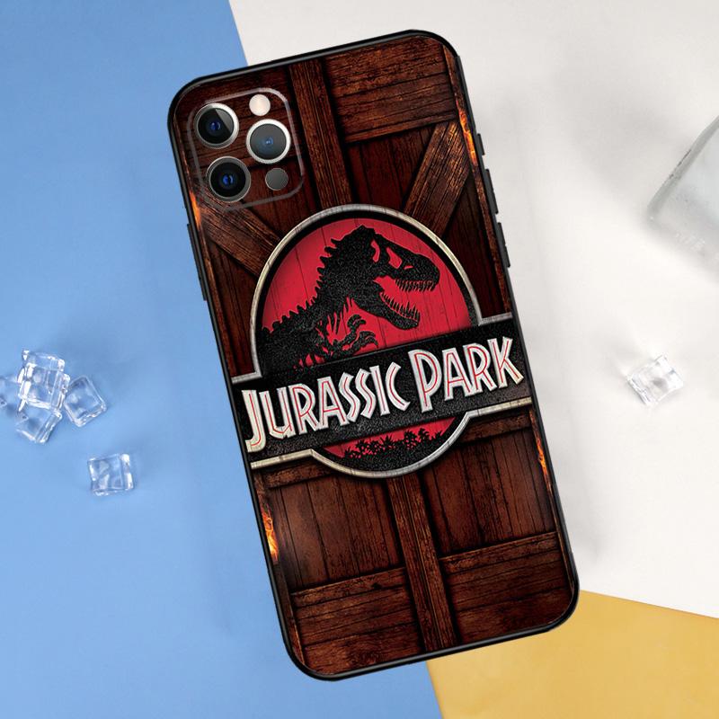 Dinosaur World Jurassic Park Case For iPhone 13 12 11 14 Pro Max Mini Cover For iPhone XR X XS Max 6 Plus Phone Case