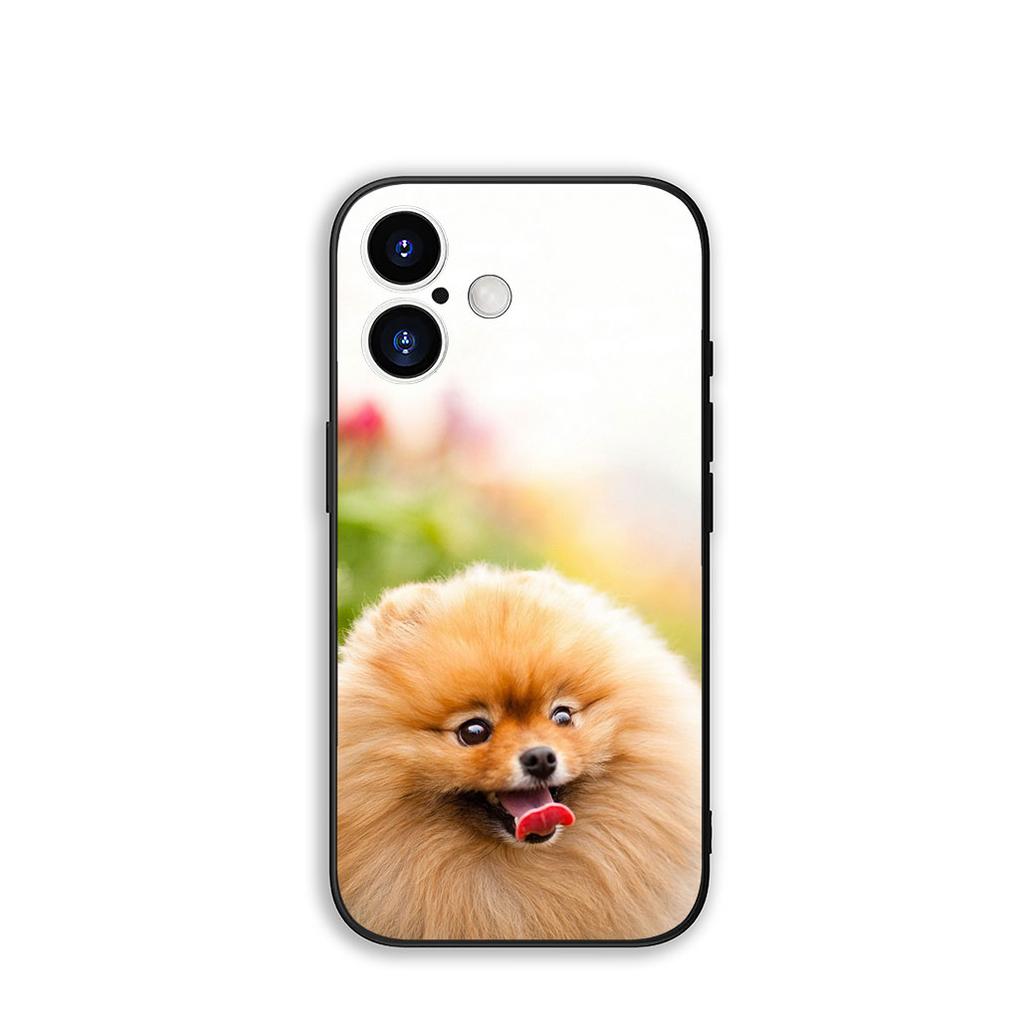 Funda Coque Cover for Apple iPhone 15 14 16 Plus XS 13 11 12 Pro Max XR X 16E ProMax Phone Case Pomeranian Dog