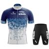 Mens Cycling Jersey Set Short Sleeve Breathable Performance Wear Road Racing