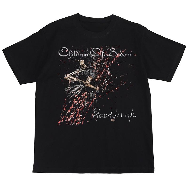 Children of Bodom Американский уличный металл Мужская и женская хип-хоп винтажная футболка с коротким рукавом
