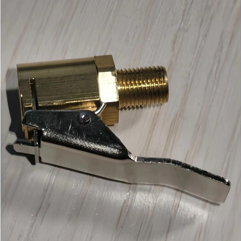 Автомобильный шинный воздушный зажим насос клапан соединитель зажим адаптер автомобильный латунный 8 мм шинный клапан насос