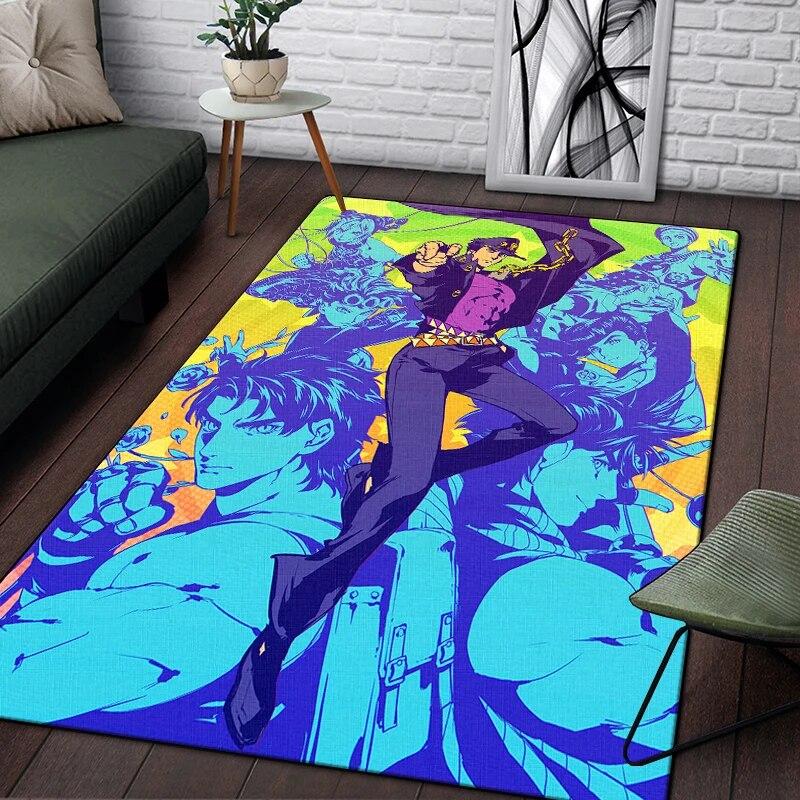 Джоджо аниме красивый ковер с рисунком для гостиной большой ковер черный мягкий ковер украшения дома коврики бохо коврики для пикника