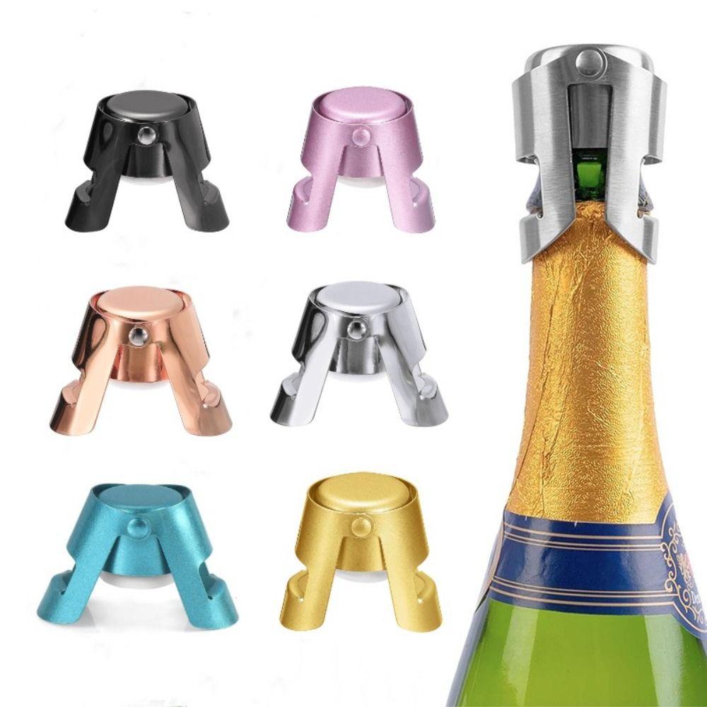 1PCS Leak-Proof Champagne Bottle Sealer Vacuum Sealed Wine Bottle Stopper Champagne Stopper