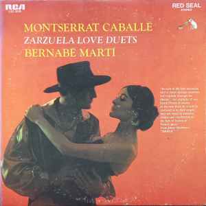LP Пластинка МОНТСЕРРАТ КАБАЛЬЕ, БЕРНАБЕ МАРТИ - Дуэты о любви из сарсуэл LSC3039 RCA Red Seal, R 1968 США Классика Б/У