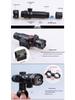 Adjustable Portable Laser Sight Flashlight
