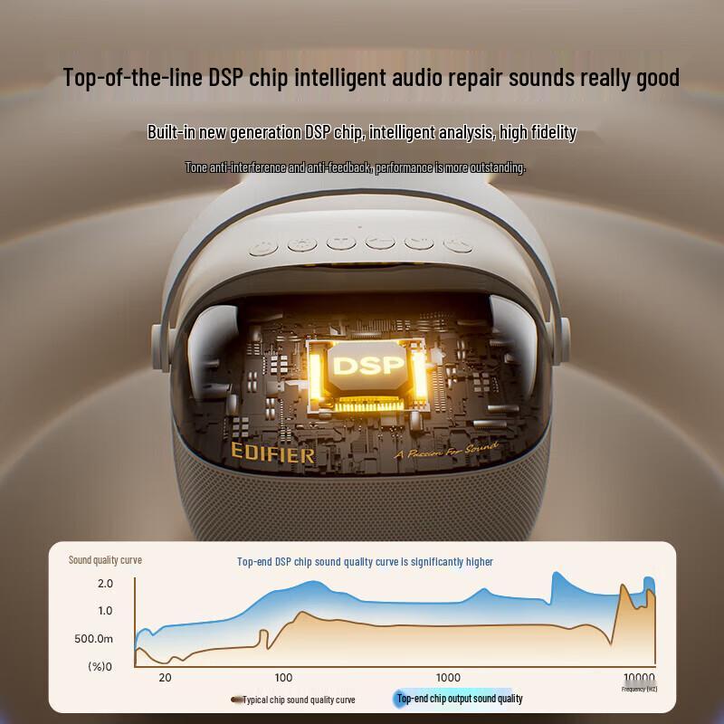 Edifier Q3 Dual-Mic Portable KTV Speaker System