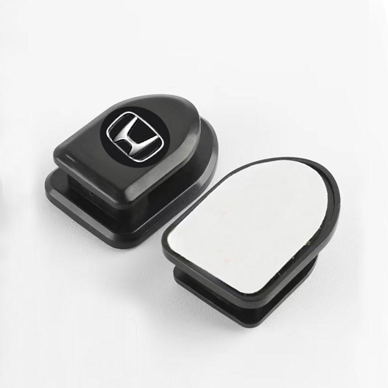 Мини автомобильные крючки Черные самоклеящиеся невидимые крючки Держатель для хранения в салоне Для Honda Fit Mugen Insight Type S R VTEC DOHC Modulo Vezel Legend RR Si