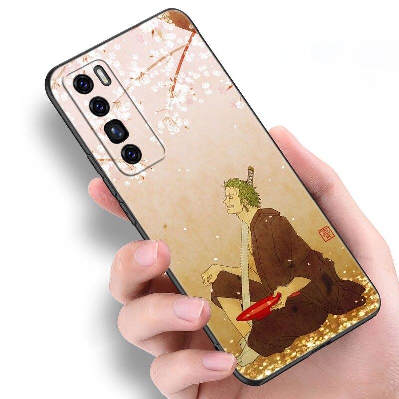 Чехол с изображением аниме Ророноа Зоро для Huawei NOVA 8 9 Pro 8i 7i 7SE Y60 5T Mate 40 30 20 10 Lite Honor 50 30 Premium Pro Plus 30 S
