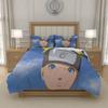N-Naruto U-Uzumaki N-Naruto Anime Bedding Set Duvet Cover Soft Polyester Boys Girls Room Decor Twin Full Queen King, US EU UK AU DE Sizes