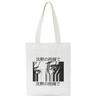 Женская парусиновая сумка на плечо в стиле хип-хоп, панк, Harajuku, японское аниме, сумка с буквенным принтом, готическая повседневная сумка-шоппер большой вместительности