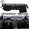 Dashboard Cover Protective Pad for Isuzu Mu X D-Max 2012-2018 Car Accessories Dash Board Sunshade Anto-UV Carpet