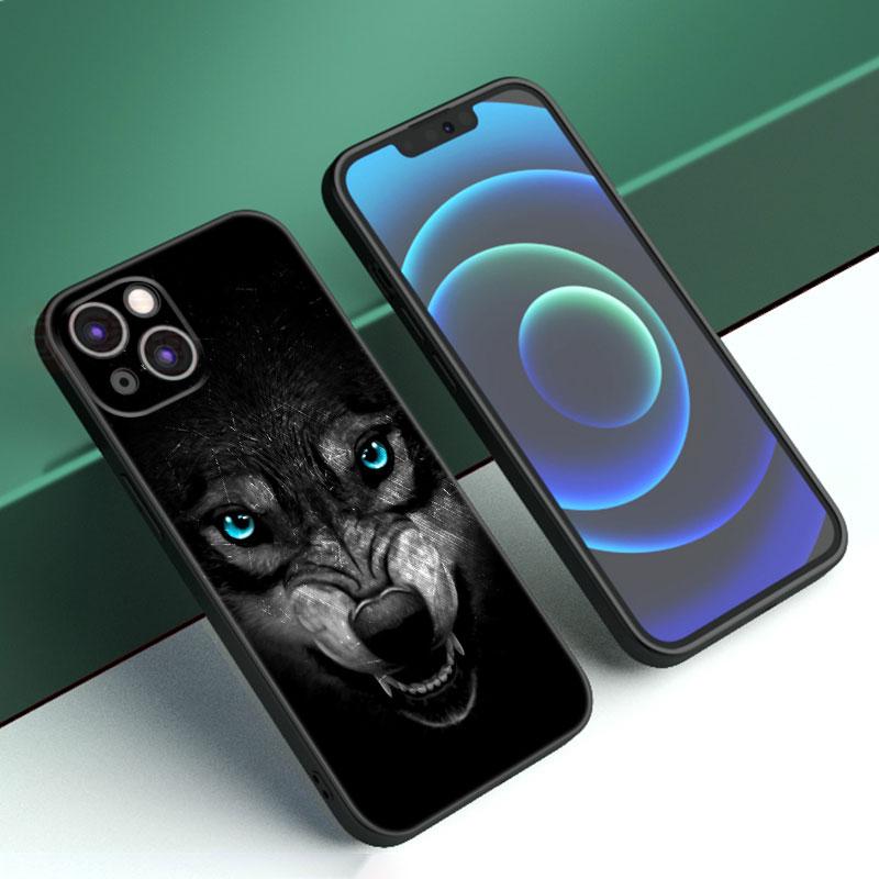 The Wolf Fierce Phone Case For iPhone Samsung Galaxy Redmi Xiaomi Oppo OnePlus Note S A 7 8 9 10 11 12 13 14 20 21 22 23 53 54 Pro Max Plus Ultra