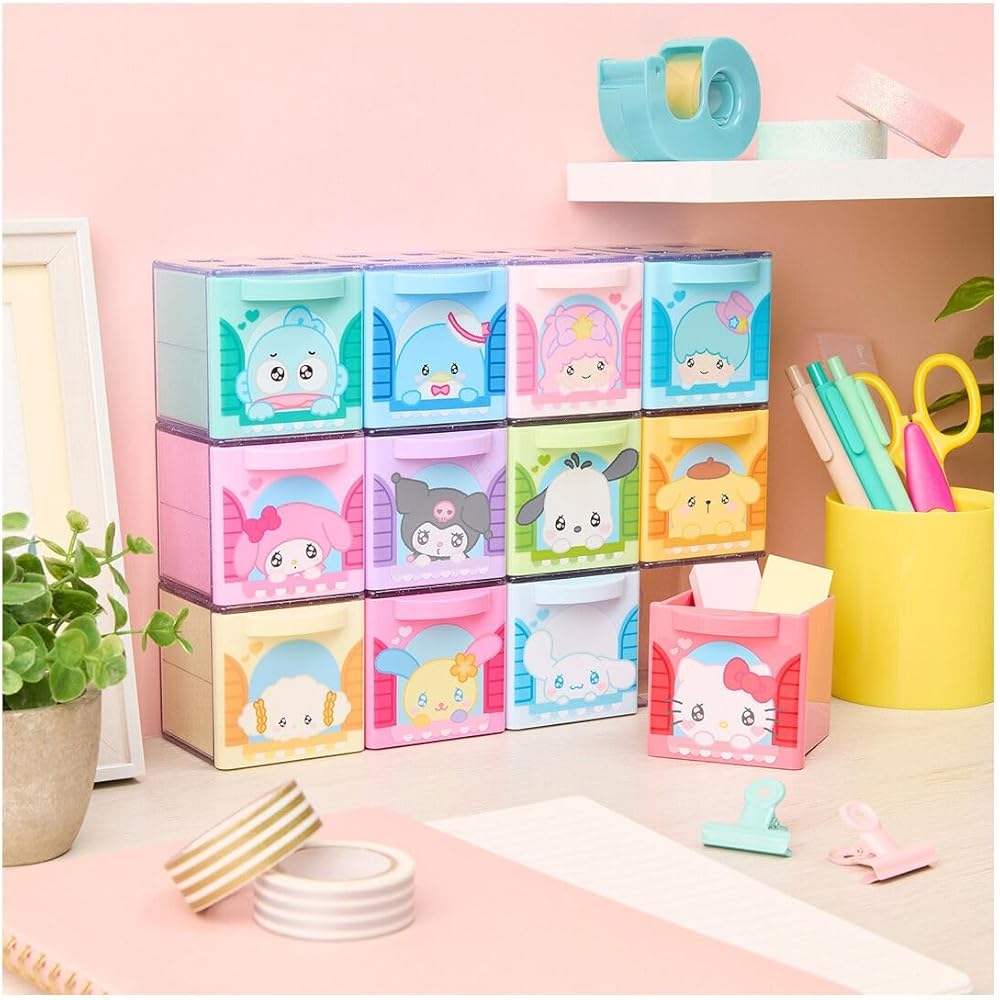 Персонажи Sanrio CUCAS 2 Коробка из 12 Коллекционных Фигурок Игровой Набор
